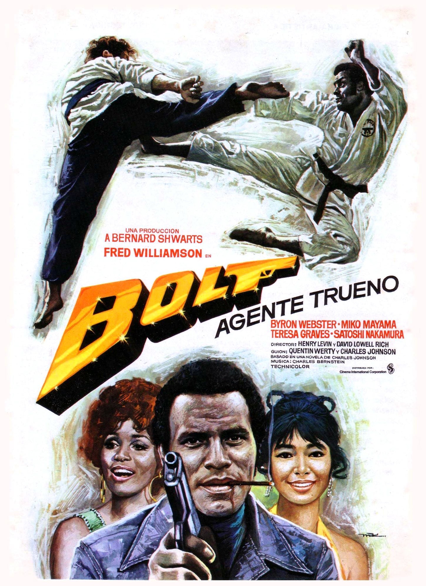 That Man Bolt 02 Movie Magnet