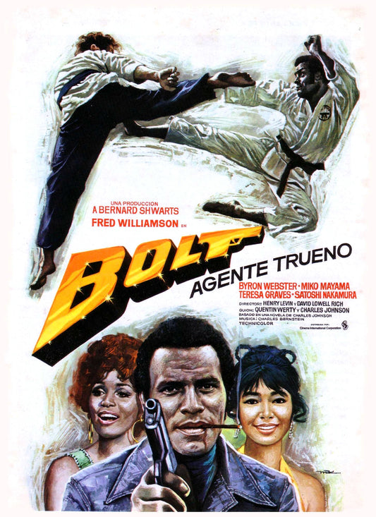 That Man Bolt 02 Movie Magnet