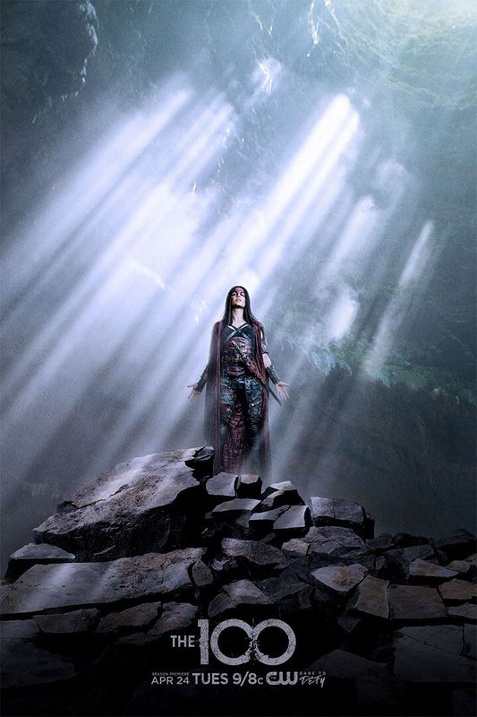The 100 Season 2 Cw Science Fiction Suspense Tv Series Jigsaw Puzzle