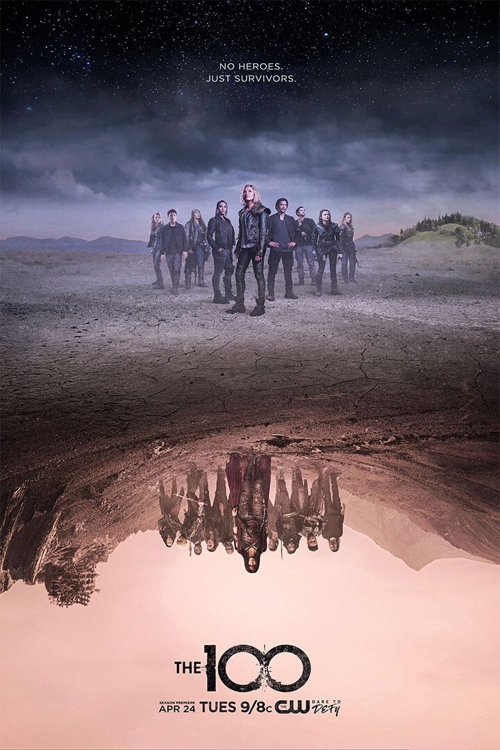 The 100 Season 5 Science Fiction Tv Series Movie Wall Art Home Poster