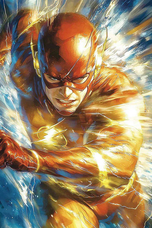The Flash Action Artwork Print Poster