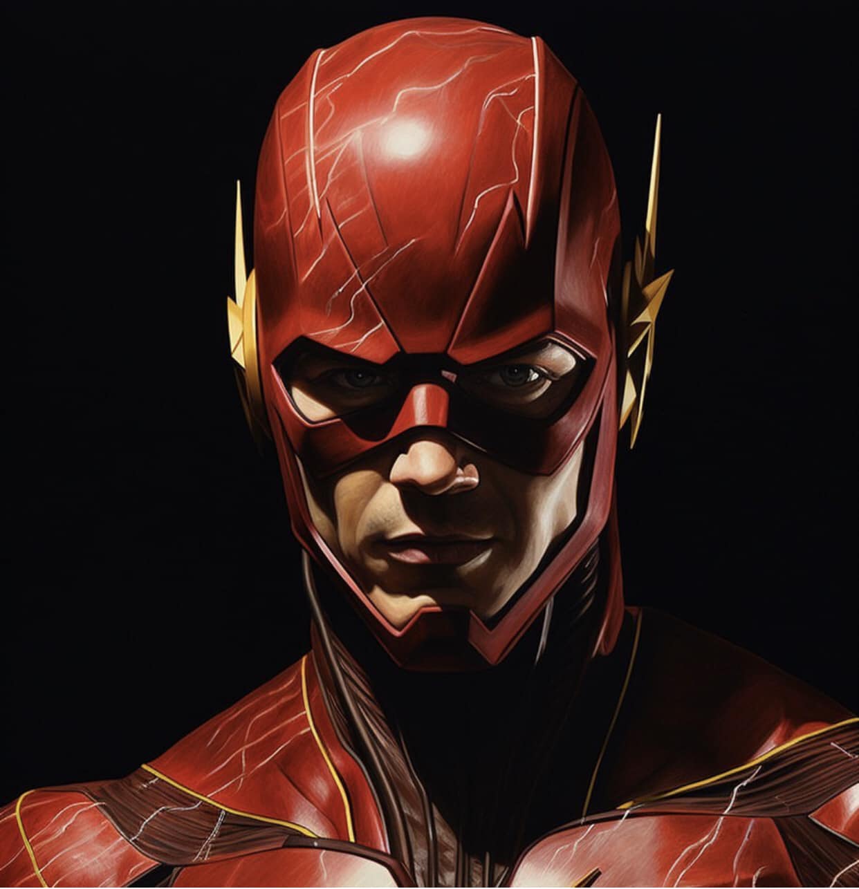 The Flash Portrait Jigsaw Puzzle