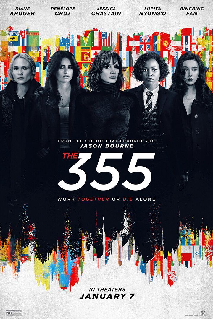 The 355 Movie Action Adventure Thriller Print Jigsaw Puzzle