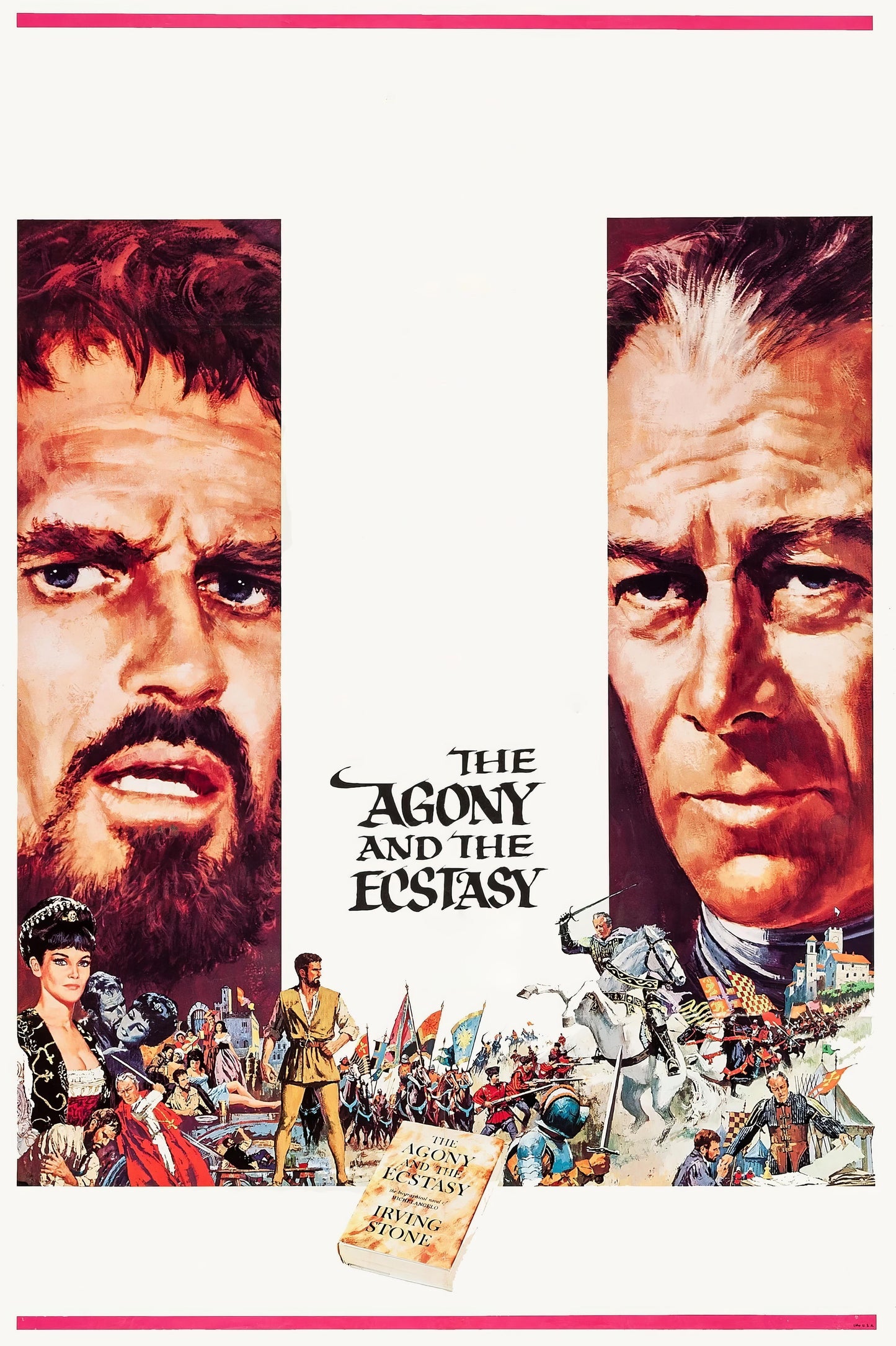 The Agony And The Ecstasy (1965) Movie Magnet