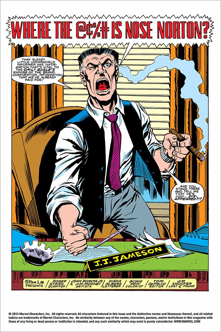 The Amazing Spiderman J Jonah Jameson Jigsaw Puzzle Art Print Decor Jigsaw Puzzle