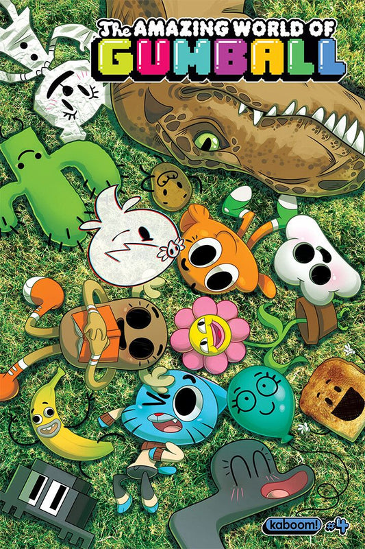 The Amazing World Of Gumball Print Canvas Jigsaw Puzzle