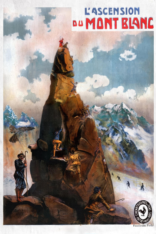 The Ascent Of Mont Blanc (1907) Movie Magnet
