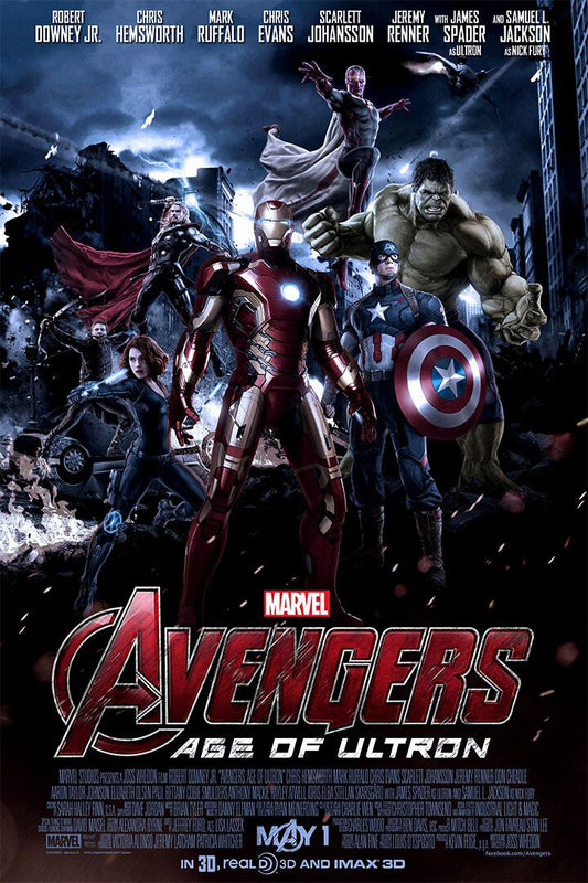 The Avengers 2 Age Of Ultron Movie Print Jigsaw Puzzle