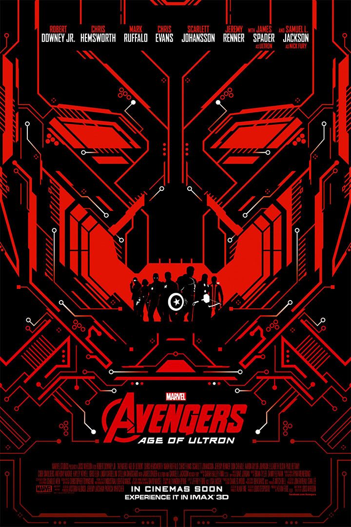 The Avengers Age Of Ultron Movie Print Jigsaw Puzzle