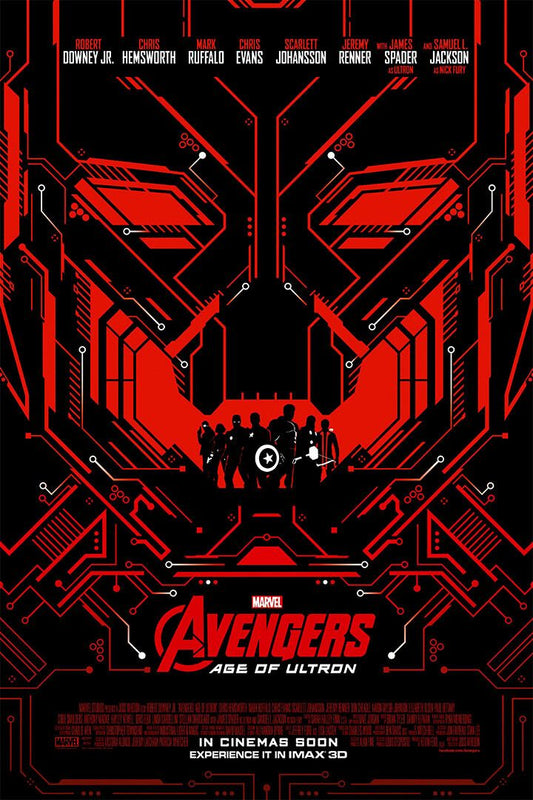 The Avengers Age Of Ultron Movie Print Jigsaw Puzzle