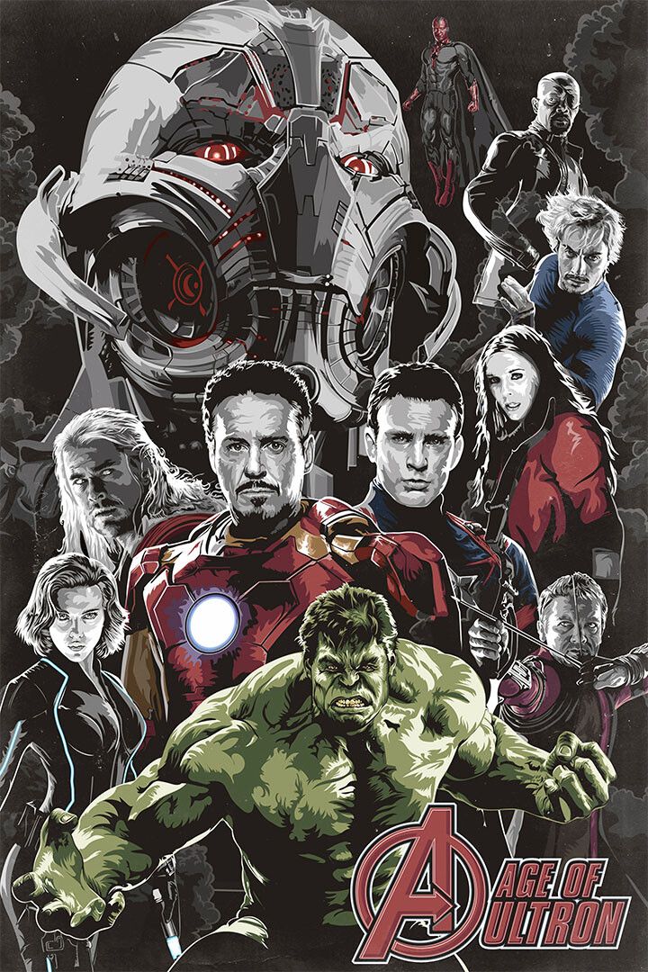 The Avengers Age Of Utron Action Fantasy Jigsaw Puzzle