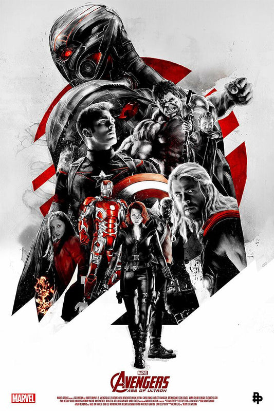 The Avengers Age Of Utron Movie Print Jigsaw Puzzle