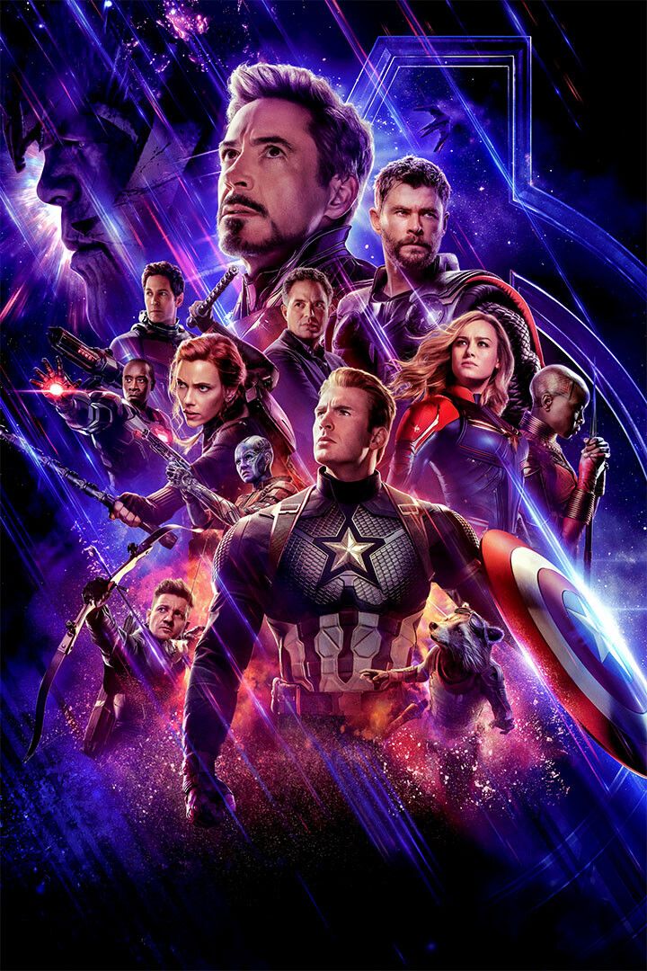 The Avengers End Game Action Movie Print Jigsaw Puzzle