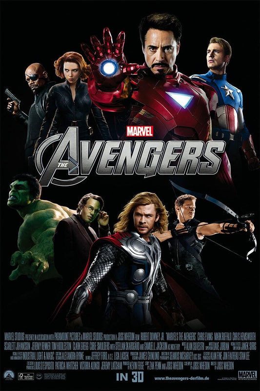The Avengers Fantasy Movie Print Painting Jigsaw Puzzle