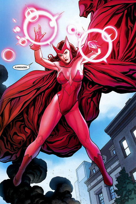 The Avengers Wonder Man Vision Scarlet Witch Art Print Decor Jigsaw Puzzle