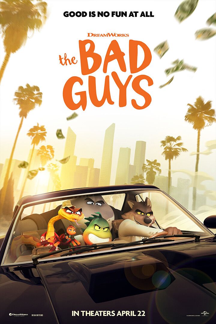 The Bad Guys Animation Action Comedy Print Jigsaw Puzzle