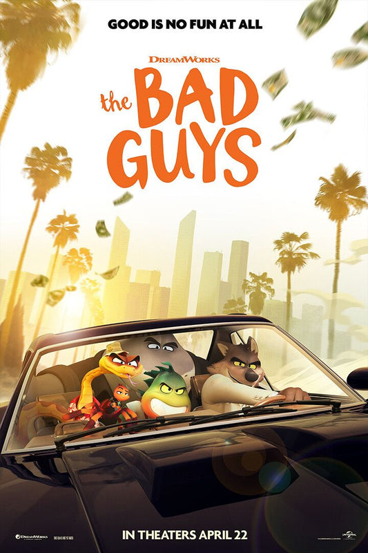 The Bad Guys Animation Action Comedy Print Jigsaw Puzzle