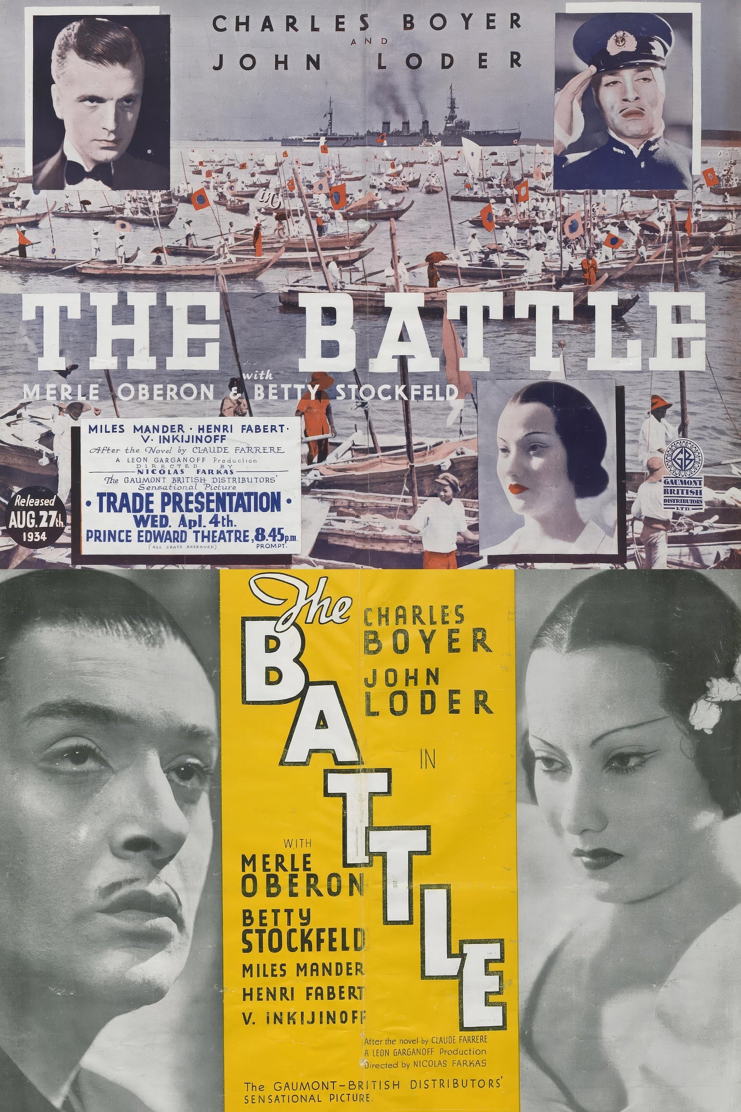 The Battle (1934) Movie Magnet