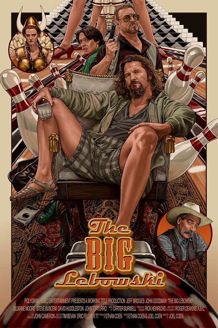 The Big Lebowski Classic Movie Character Comedy Jigsaw Puzzle