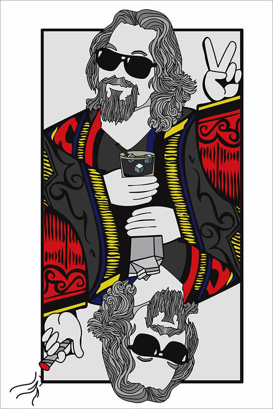 The Big Lebowski Classic Movie Character Comic Jigsaw Puzzle
