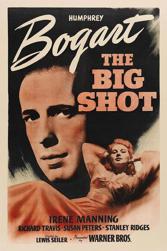The Big Shot Movie Crime Drama Film Noir Vintage Jigsaw Puzzle