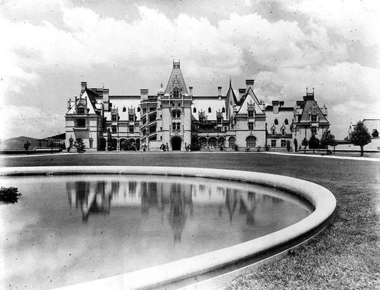 The Biltmore House Estate Asheville North Carolina Retro Picture Photo