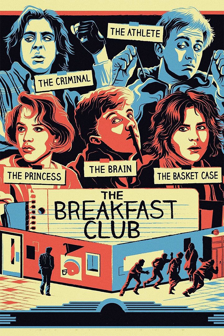 The Breakfast Club Classic Movie Comedy Drama Jigsaw Puzzle