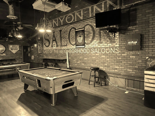 The Canyon Inn Dive Bar Orange County Ca Pool Table Retro Magnet Magnet