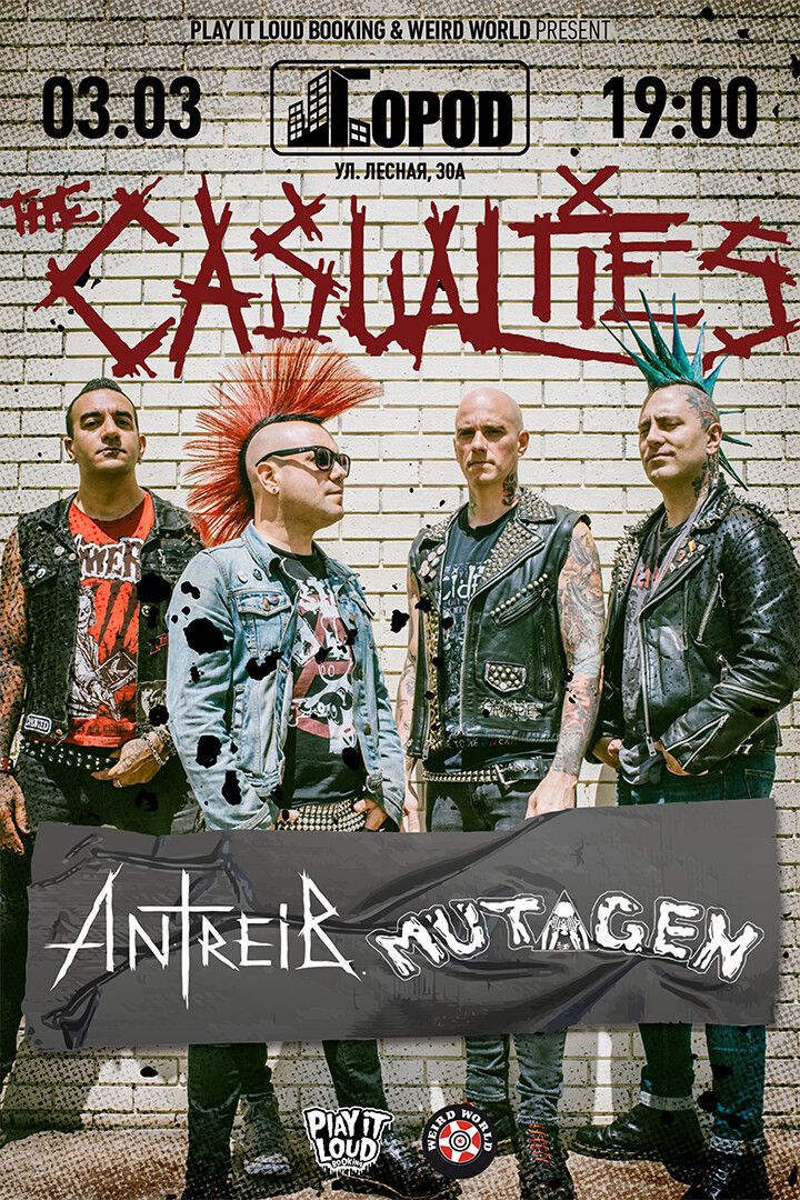 The Casualties Rock Group Album Cover Photo Wall Art Home Decor Poster