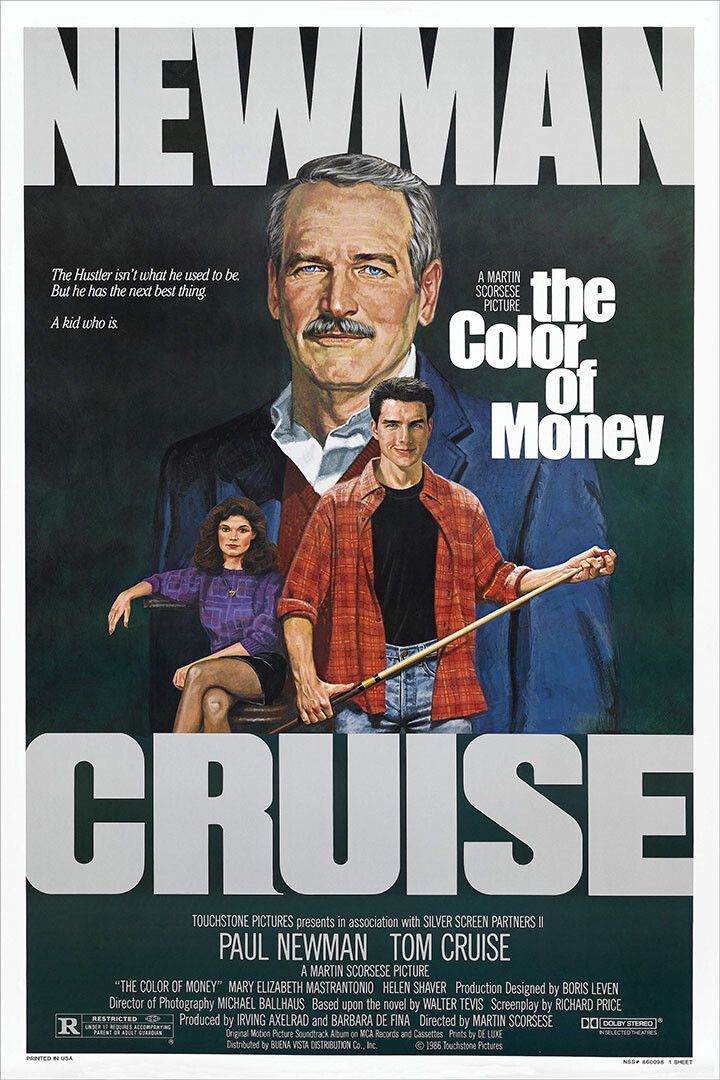 The Color Of Money Drama Sports Movie Cinema Film Jigsaw Puzzle