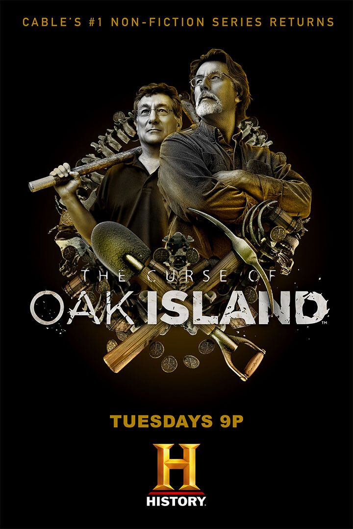 The Curse Of Oak Island Movie Documentary Painting Jigsaw Puzzle