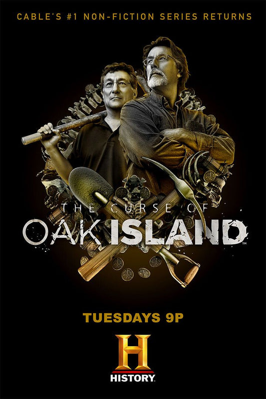 The Curse Of Oak Island Movie Documentary Painting Jigsaw Puzzle
