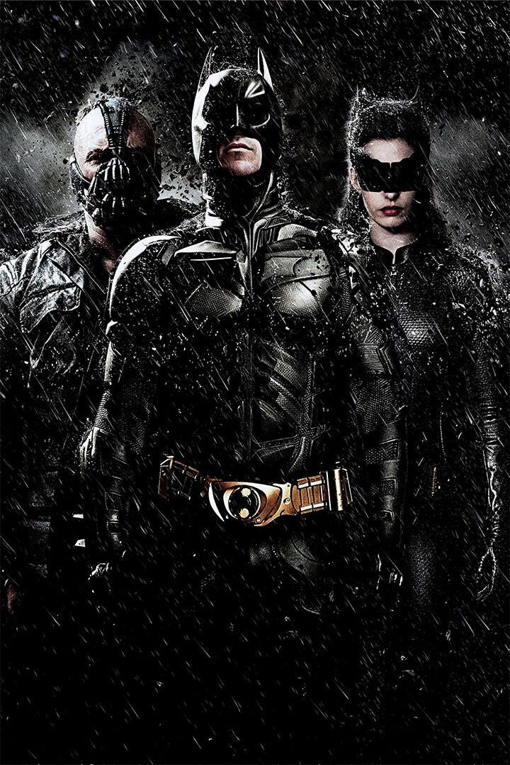 The Dark Knight Rises Action Movie Print Wall Art Home Decor Poster