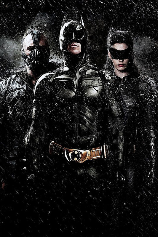 The Dark Knight Rises Action Movie Print Jigsaw Puzzle