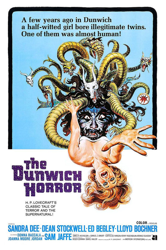 The Dunwich Horror Movie Horror Vintage Style Jigsaw Puzzle