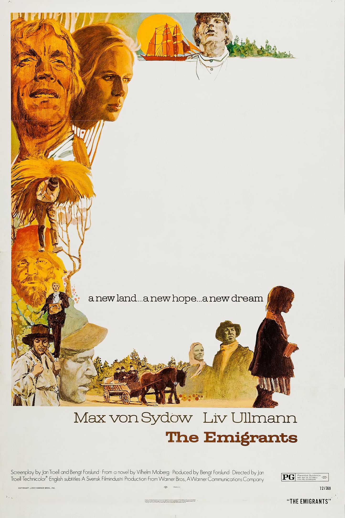 The Emigrants (1971) Movie Magnet