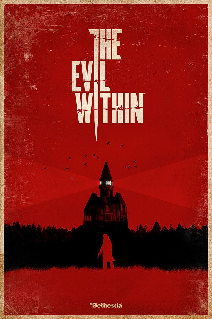 The Evil Within Ghost Survival Shooting Game Wall Art Home Decor Poster