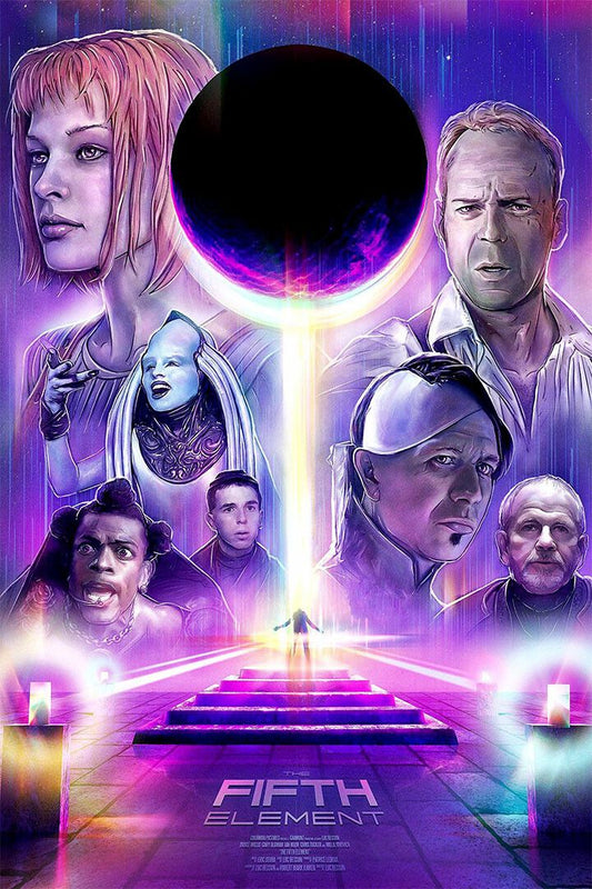 The Fifth Element Classic Science Fiction Movie Bruce Willis Jigsaw Puzzle