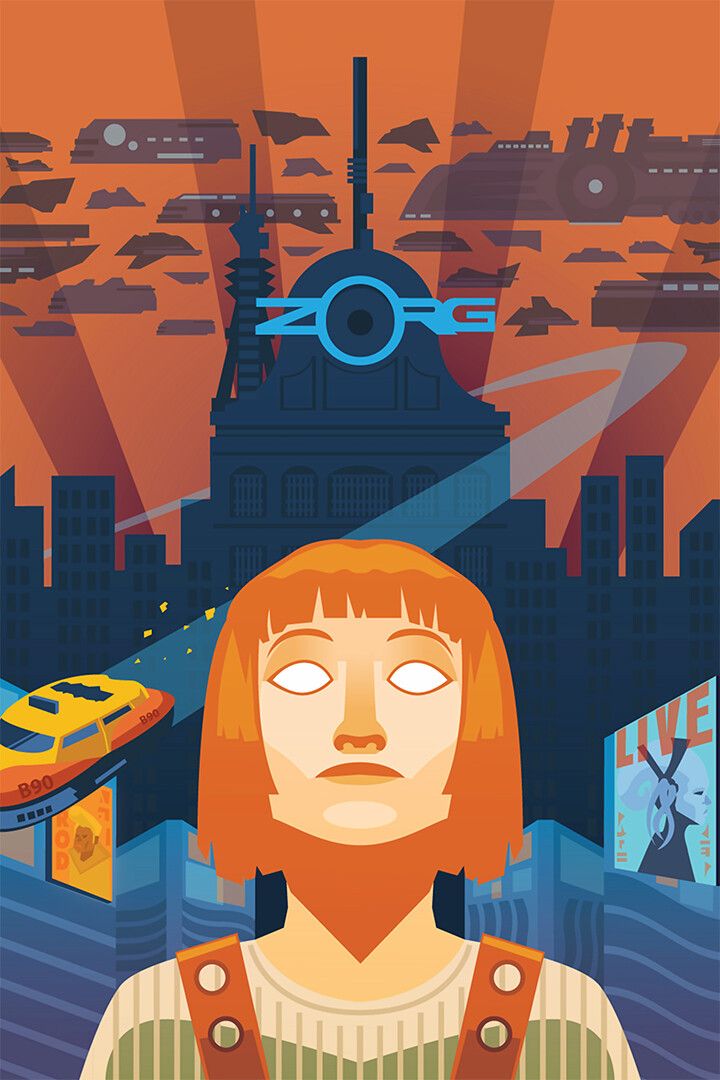 The Fifth Element Film Mila Jovovich Decor Wall Art Jigsaw Puzzle