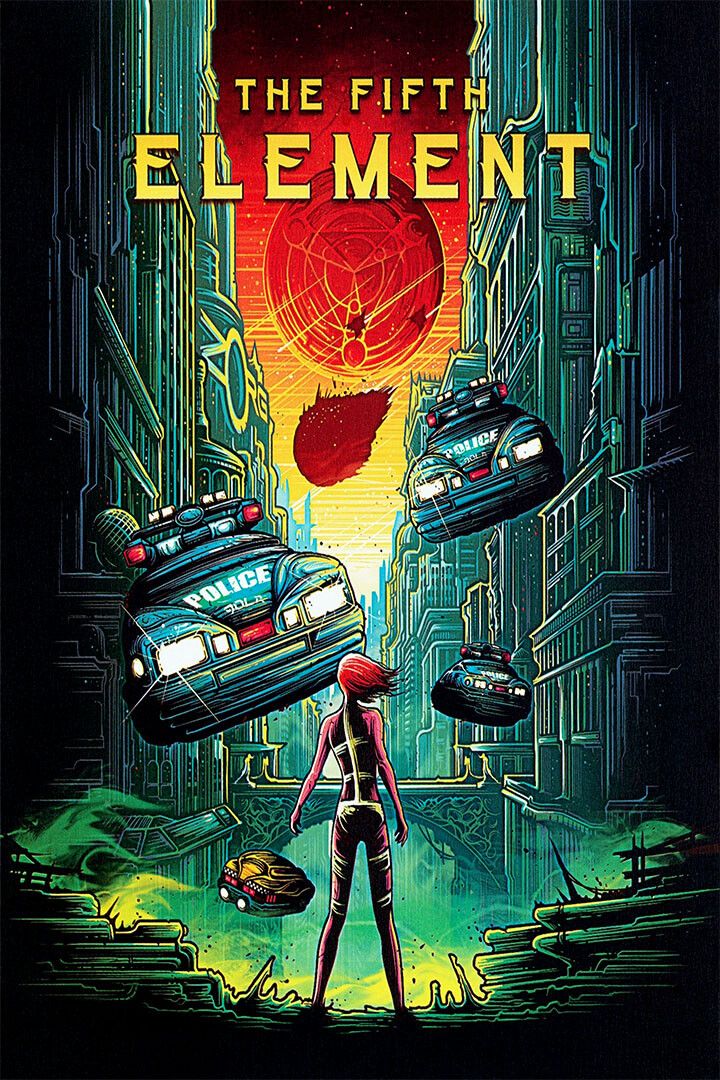 The Fifth Element Movie Adventure Science Fiction Action Jigsaw Puzzle