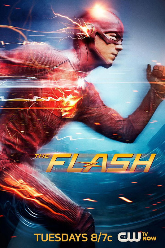 The Flash Barry Allen Sprint Running Art Print Decor Jigsaw Puzzle