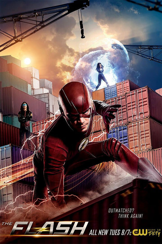 The Flash Season 4 2 Tv Series Shows Superhero Drama Jigsaw Puzzle