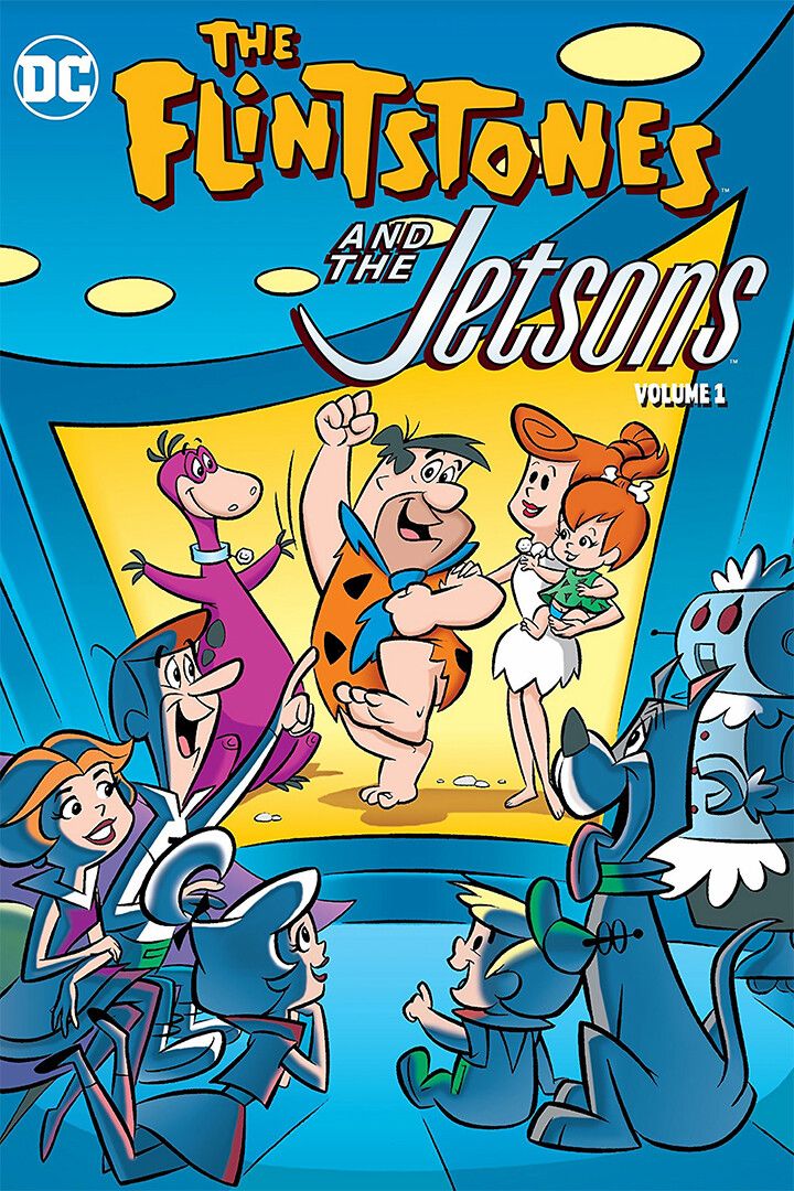 The Flintstones Animated Comedy Series Art Home Decor Poster