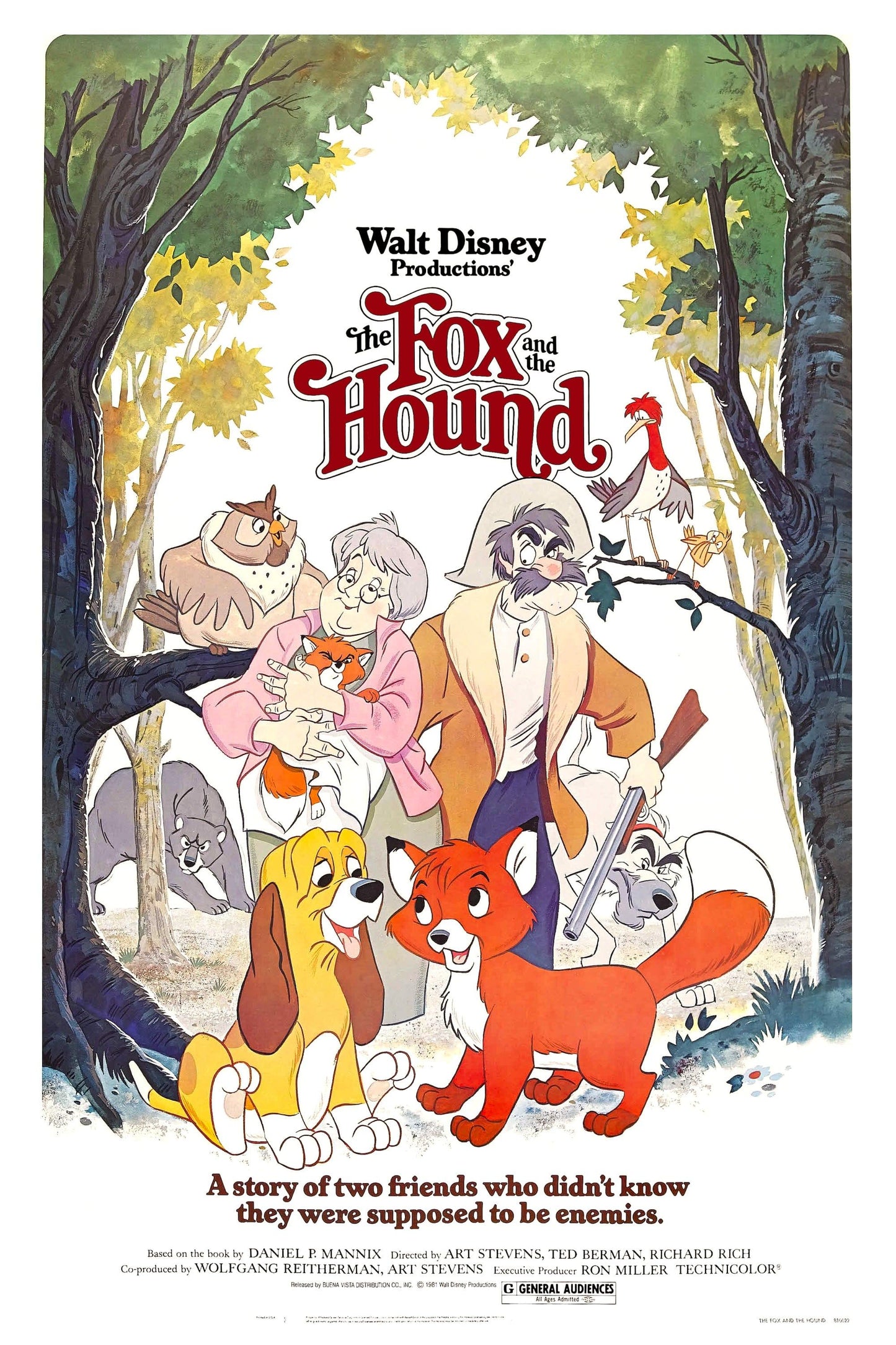 The Fox And The Hound (1981) Movie Magnet