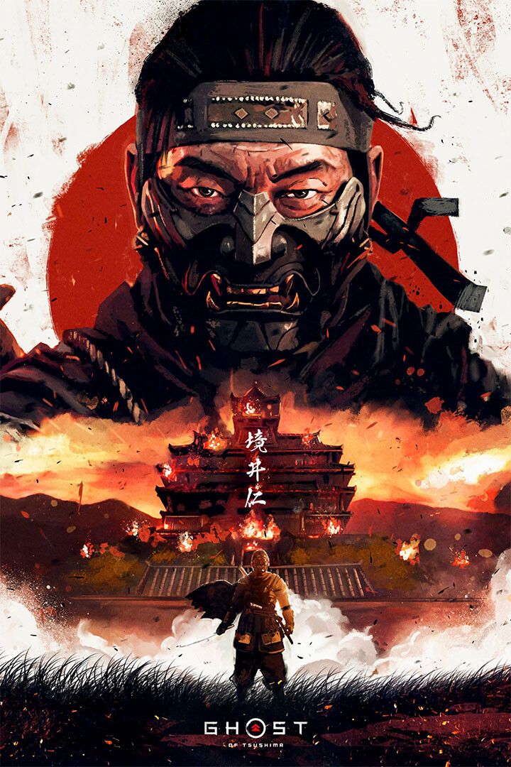 The Game Of Ghost Of Tsushima Video Game Series Action Jigsaw Puzzle