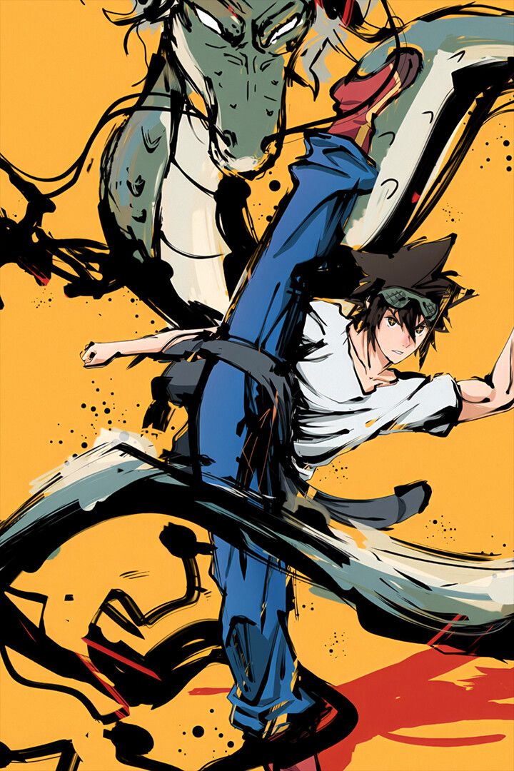 The God Of High School Fight Anime Jigsaw Puzzle