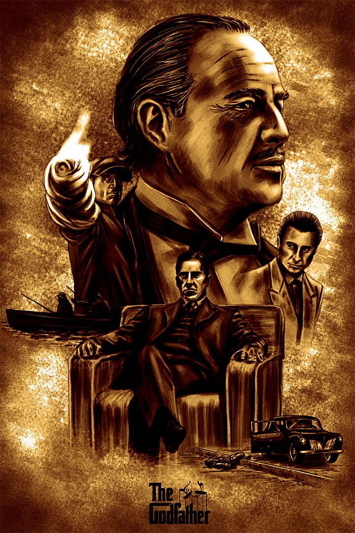 The Godfather Movie Marlon Brando Crime Action Jigsaw Puzzle