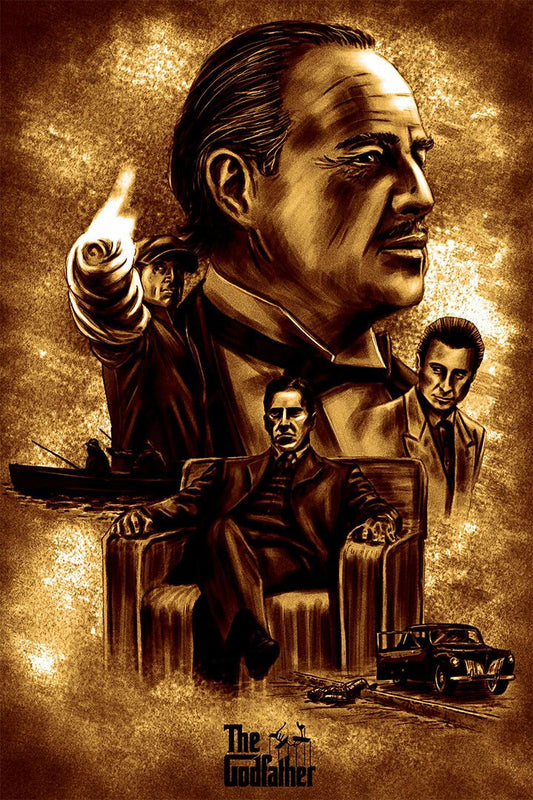 The Godfather Movie Marlon Brando Crime Action Jigsaw Puzzle