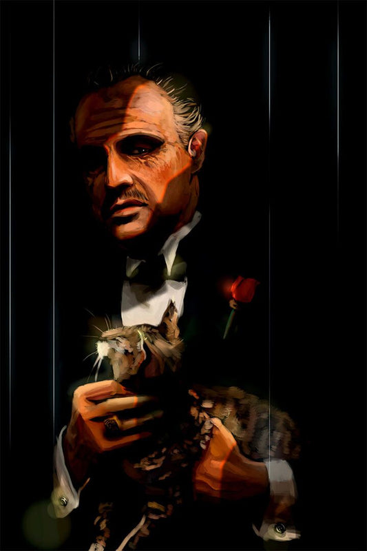 The Godfather Movie Marlon Brando Drama Crime Jigsaw Puzzle