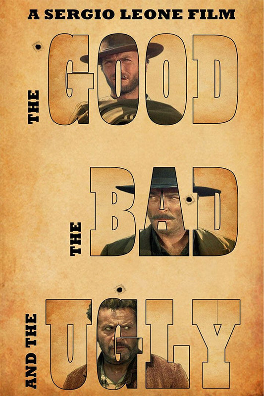 The Good The Bad And The Ugly Movie Western Adventure Jigsaw Puzzle